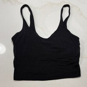 lululemon athletica Black Tank Top